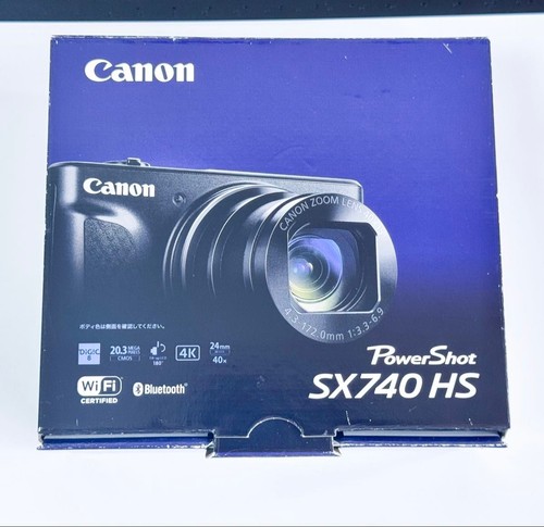 Canon powershot sx740 black - canon, hs